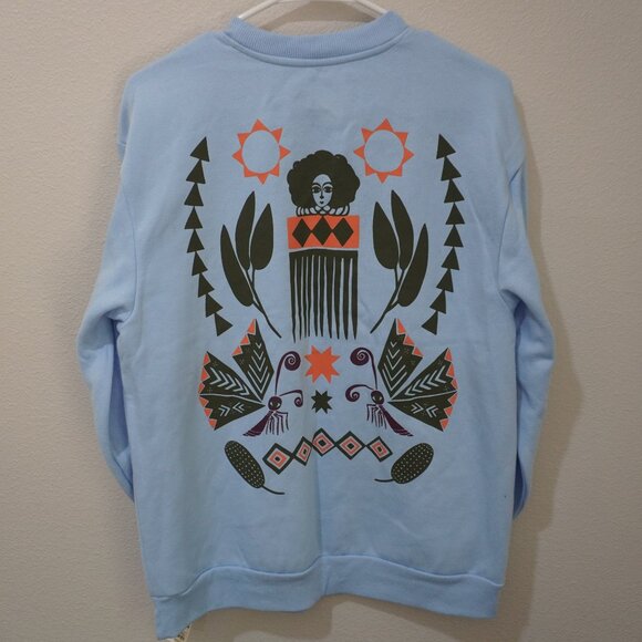 Black History Month - Homage to Legacy Sweatshirt - Blue - Size Small - Picture 8 of 11